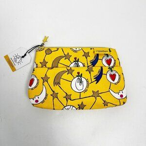 L'Occitane en Provence Makeup Cosmetic Bag Zipper Stars Moon Castelbajac Paris
